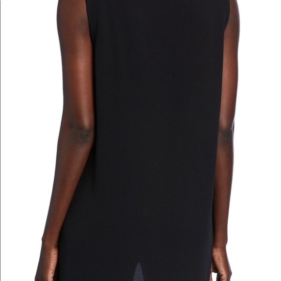 Eileen Fisher Bateau-Neck Long Tank - Picture 6 of 6